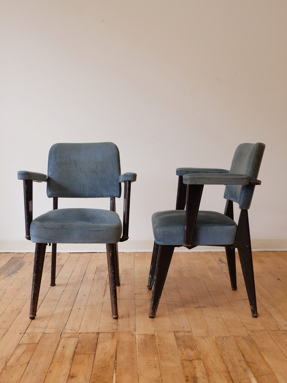 Fabric and Metal Game Chairs