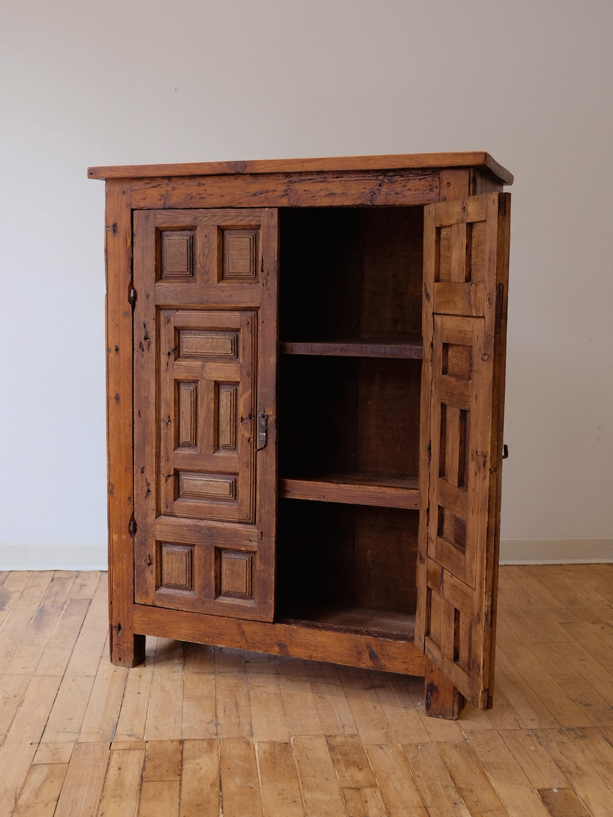 Carved Oak Cabinet