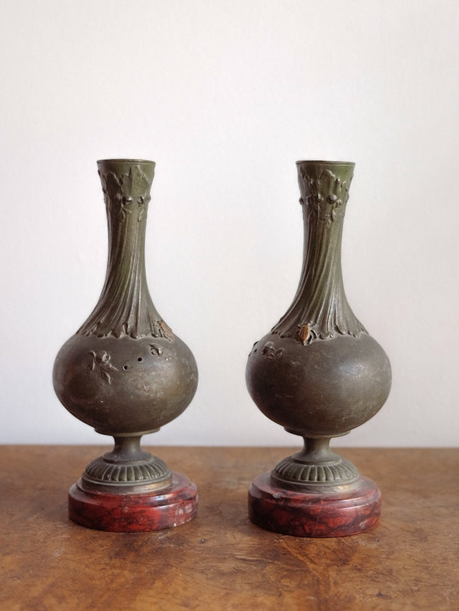 Pair of Vases by Auguste Moreau