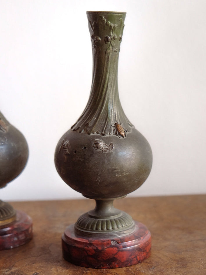 Pair of Vases by Auguste Moreau