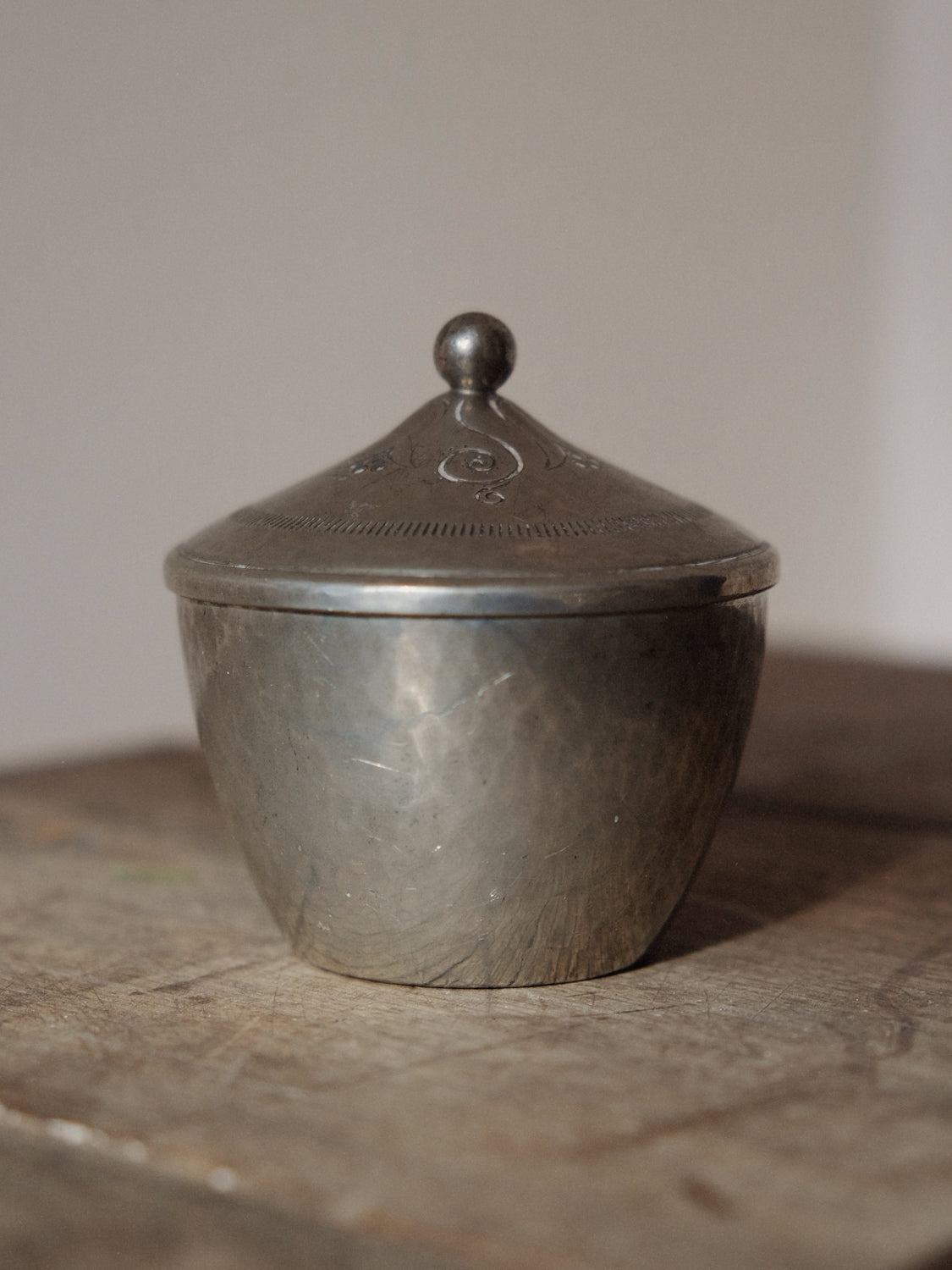 Pewter Dish by Just Anderson