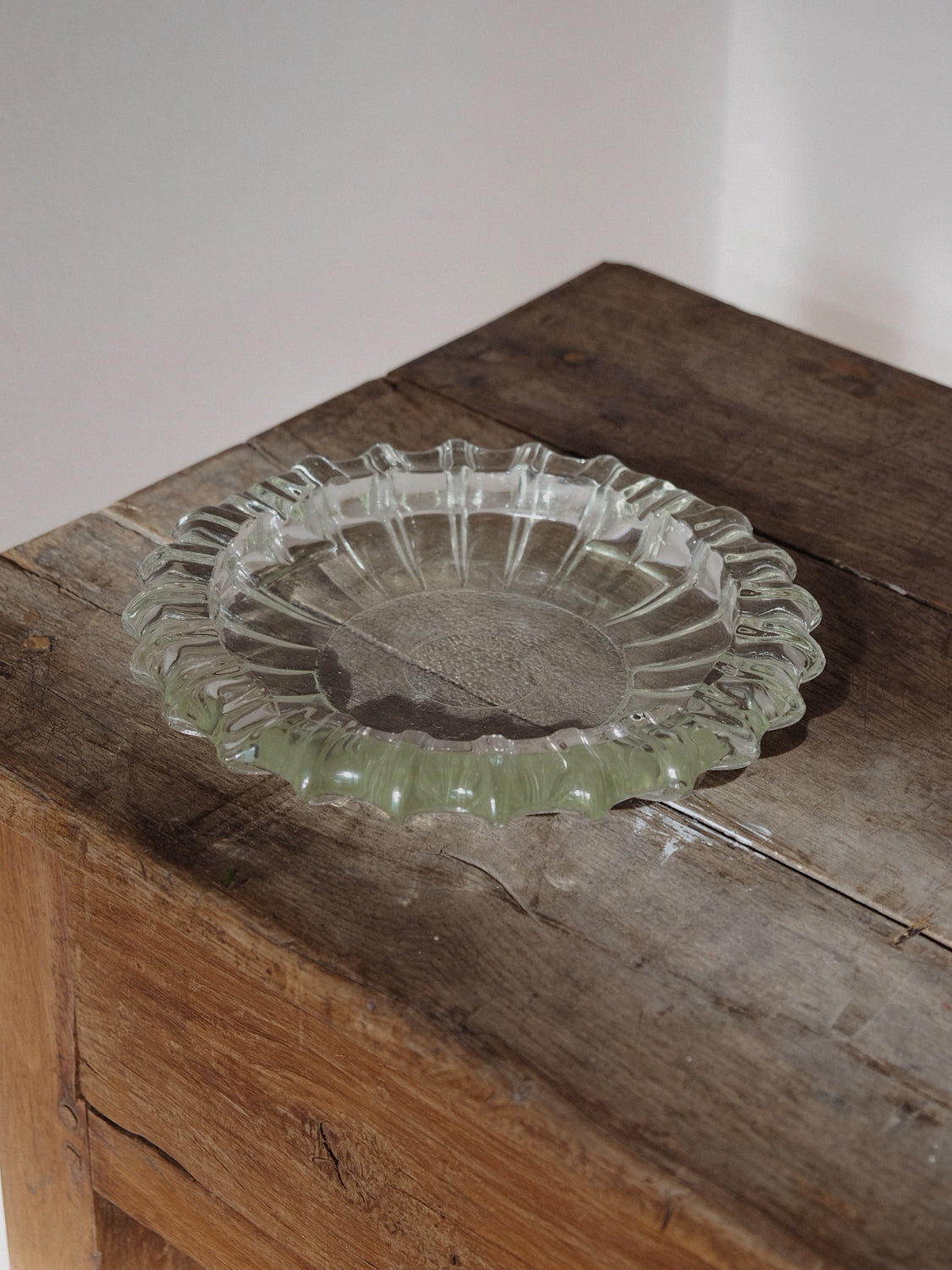 Large Glass Ashtray