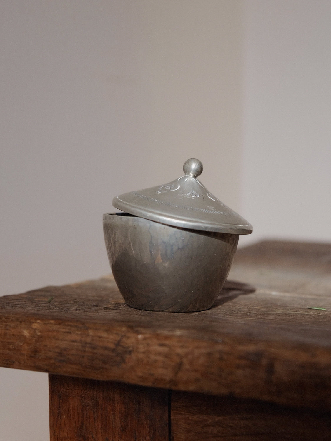 Pewter Dish by Just Anderson