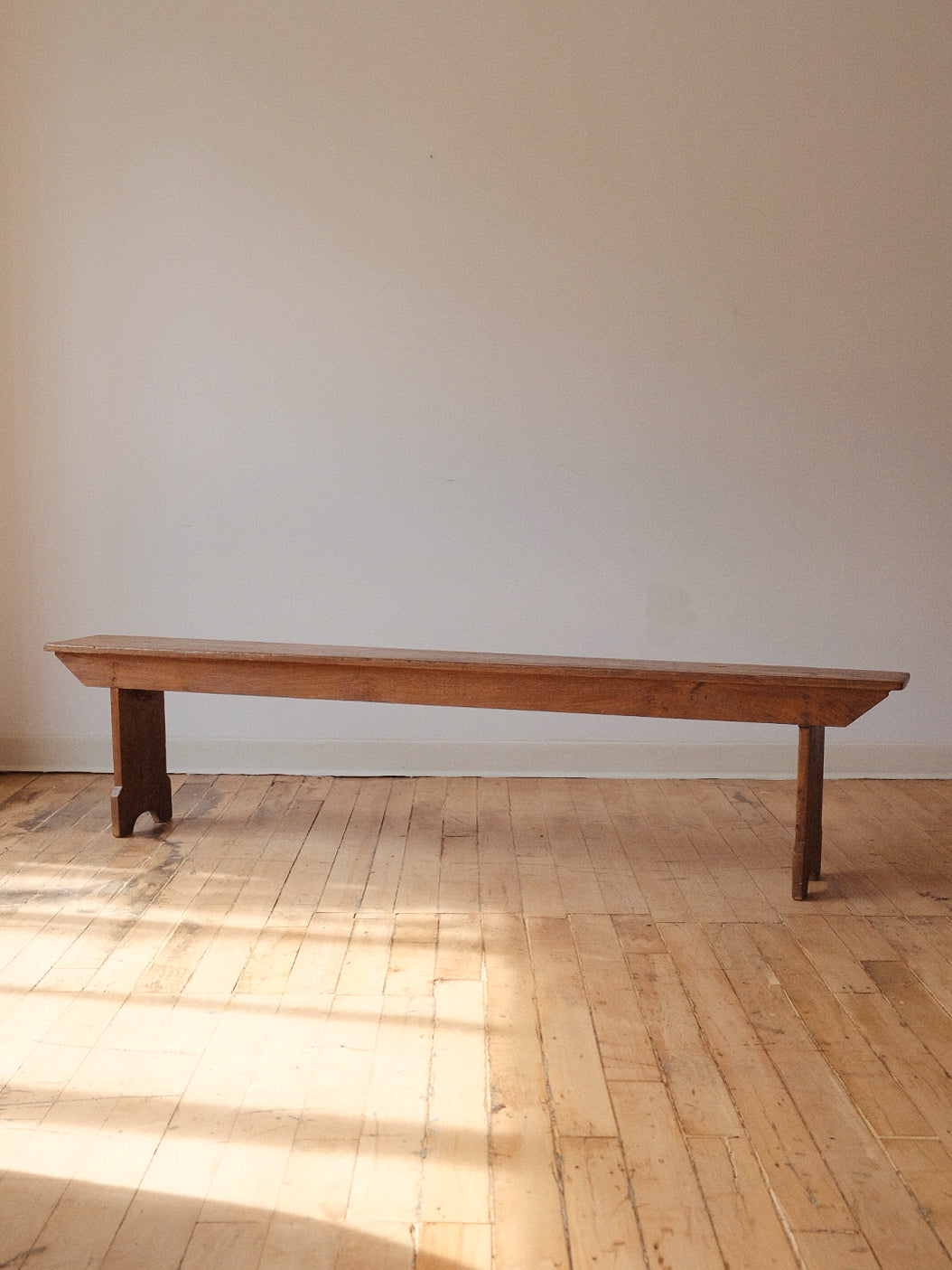 Antique Trestle Bench