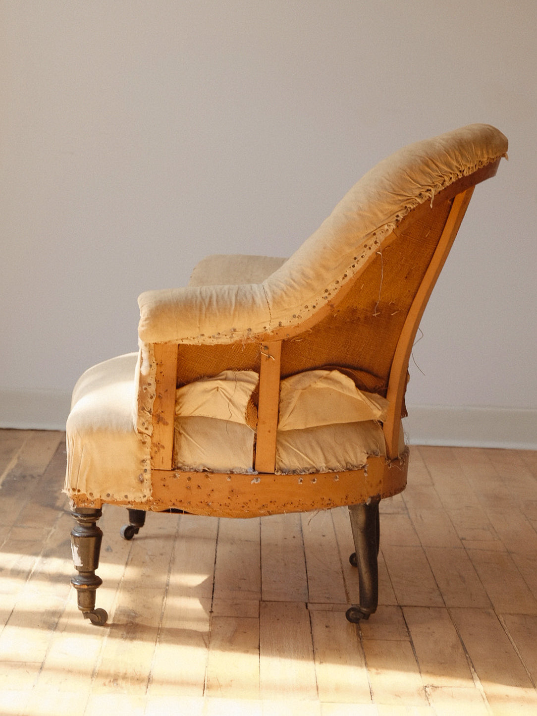 French Napoleon III Tub Chair