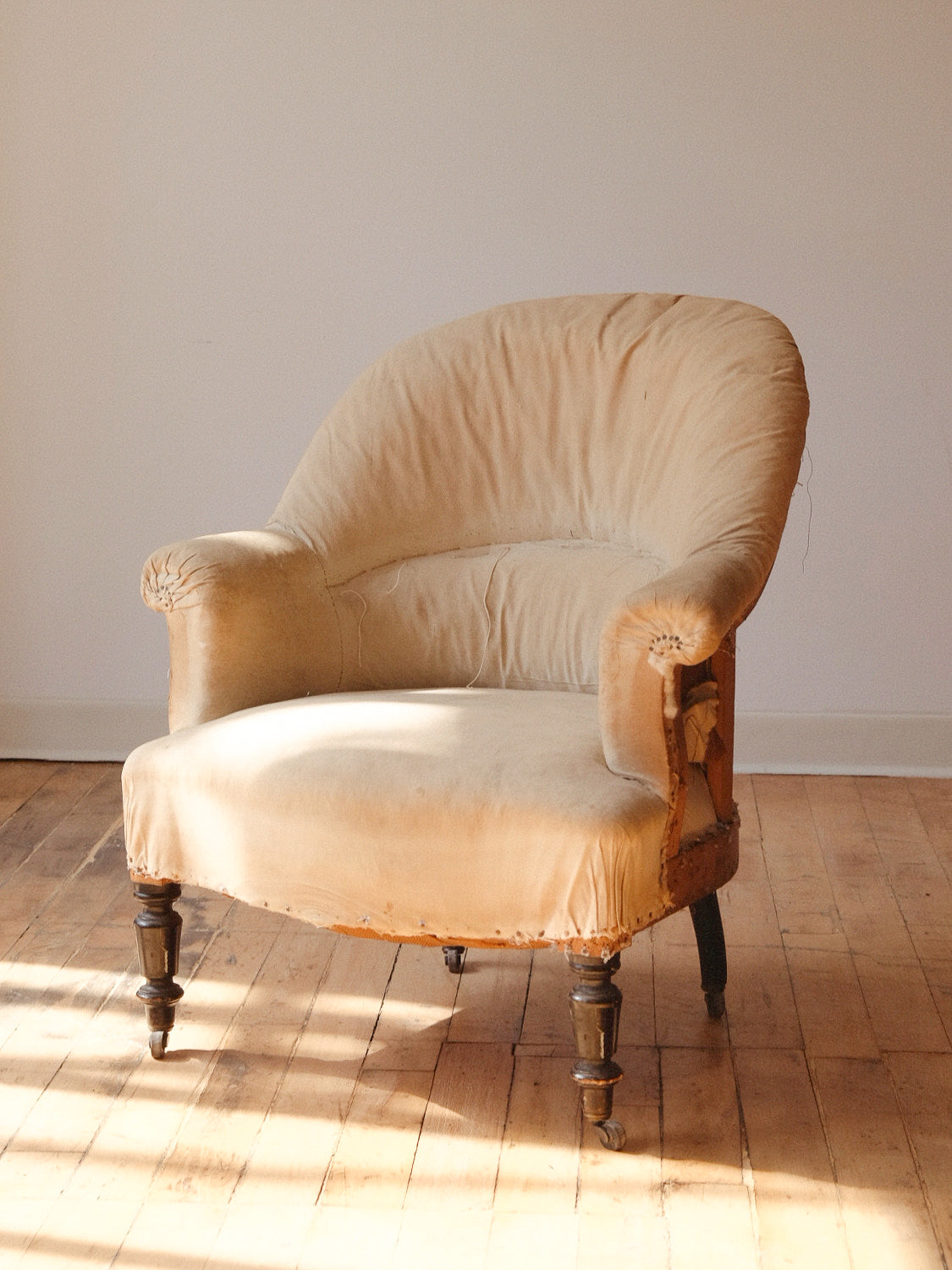 French Napoleon III Tub Chair