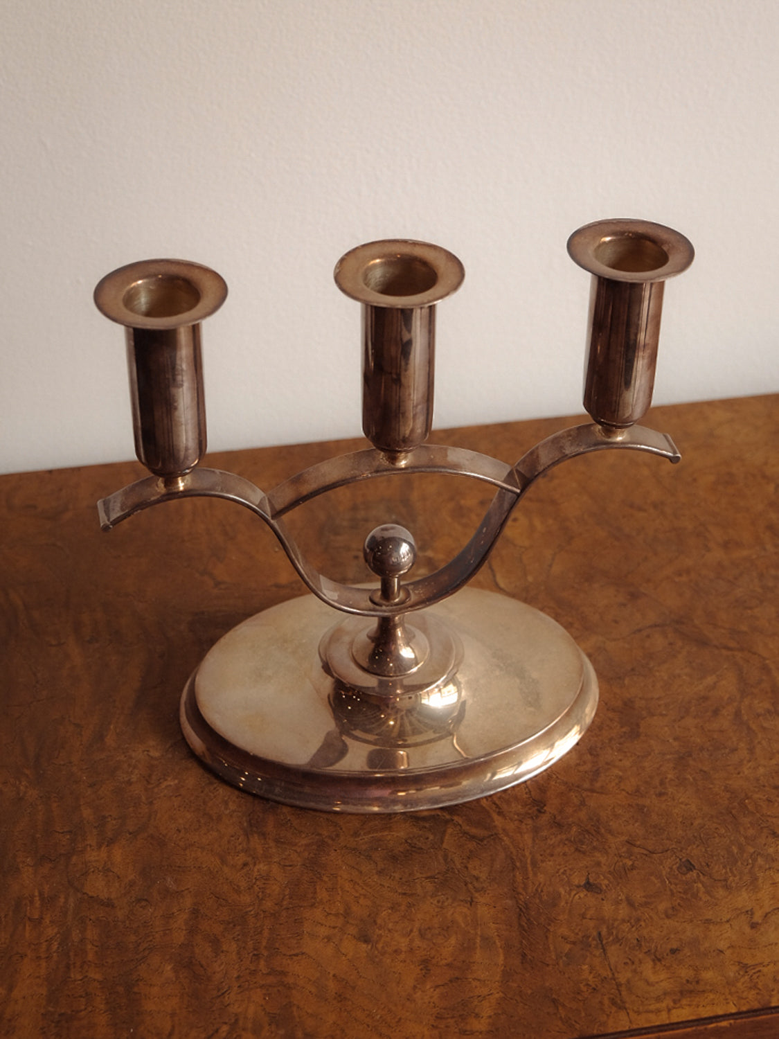 Art Deco Silver Candelabra