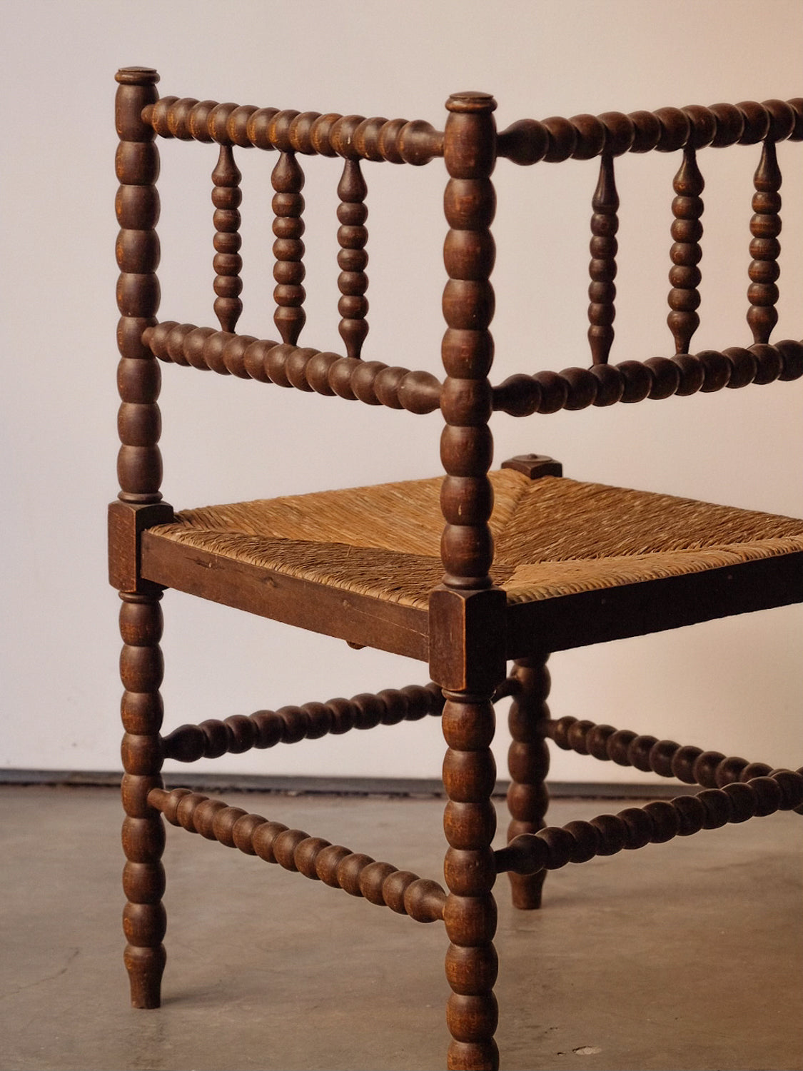 French Provincial Corner Chair