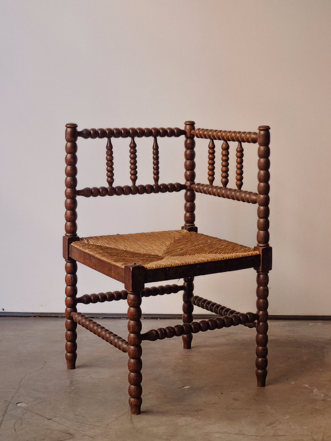 French Provincial Corner Chair