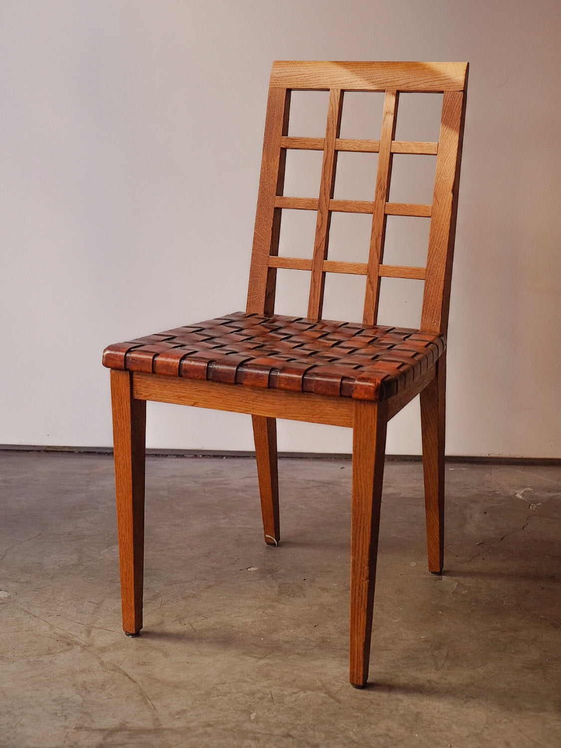 French Oak Dining Chairs