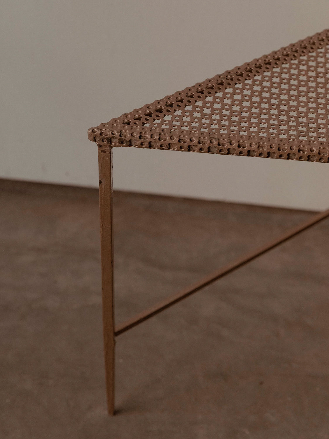 Mathiew Mategot Low Triangular Table