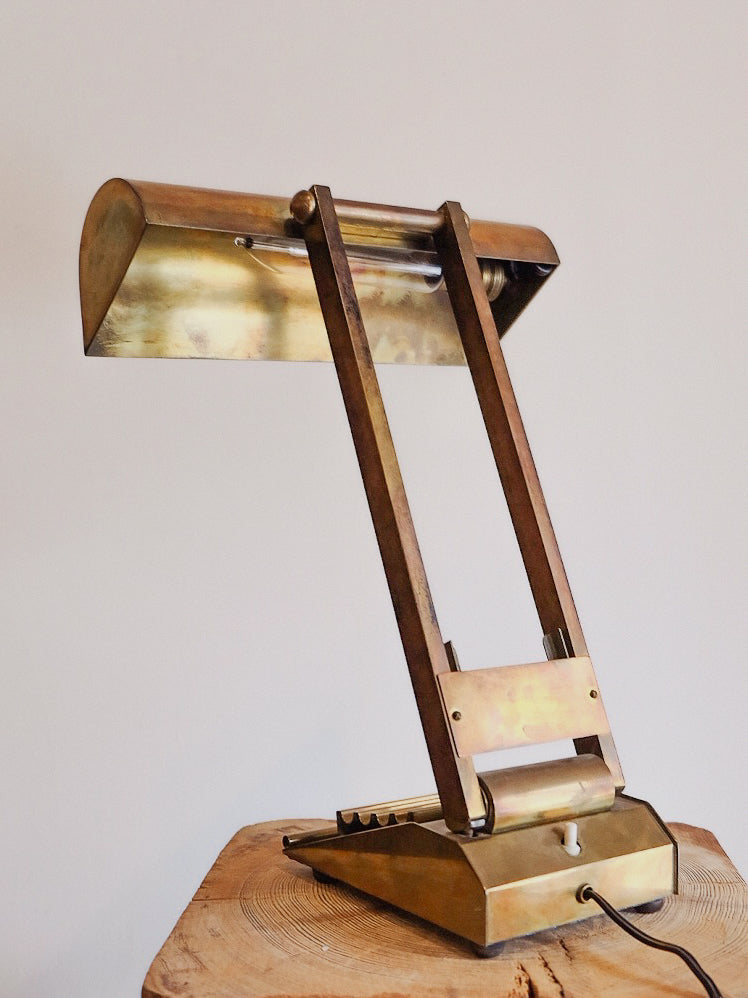Vintage Brass Table Lamp