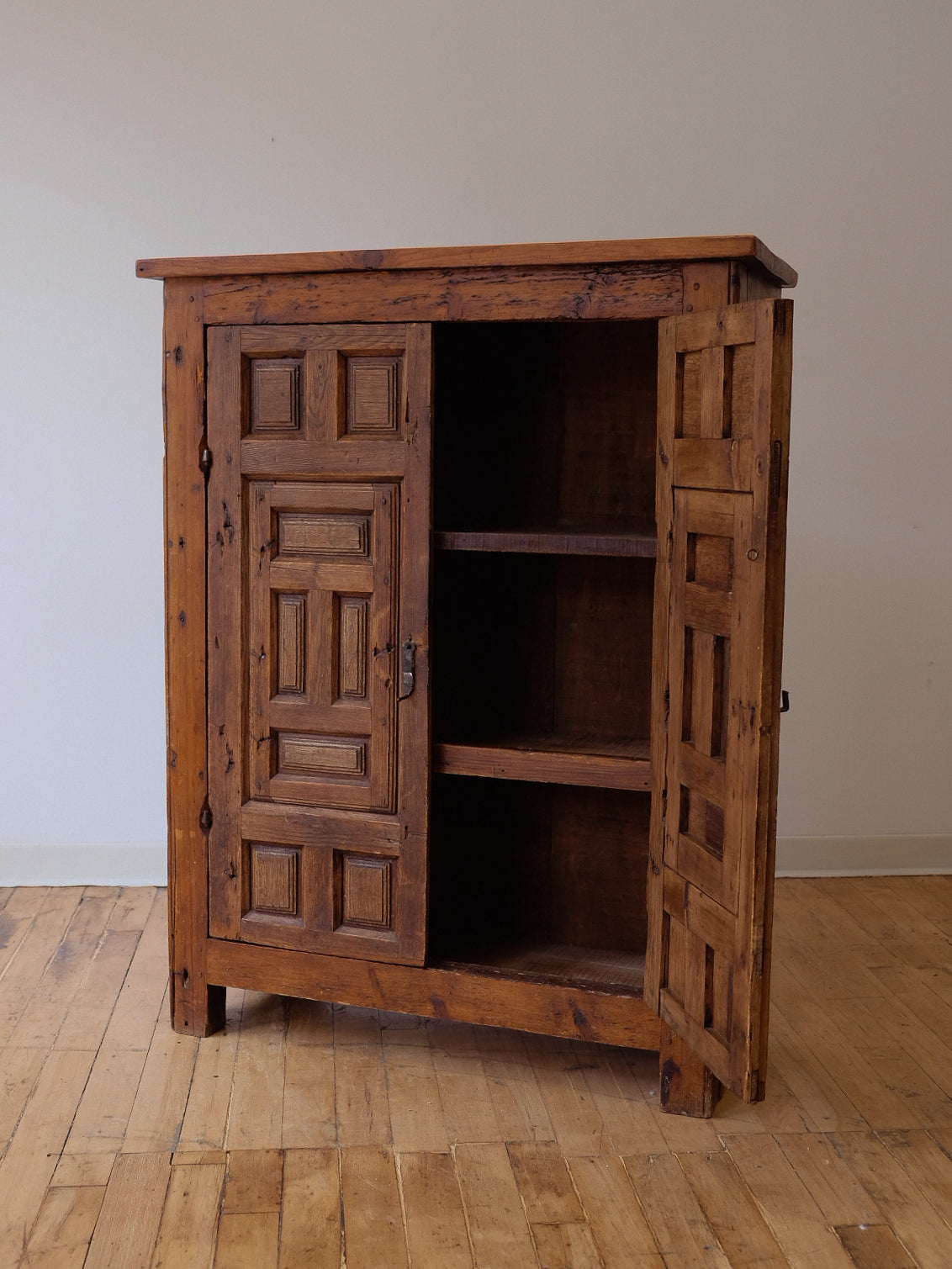 Carved Oak Cabinet