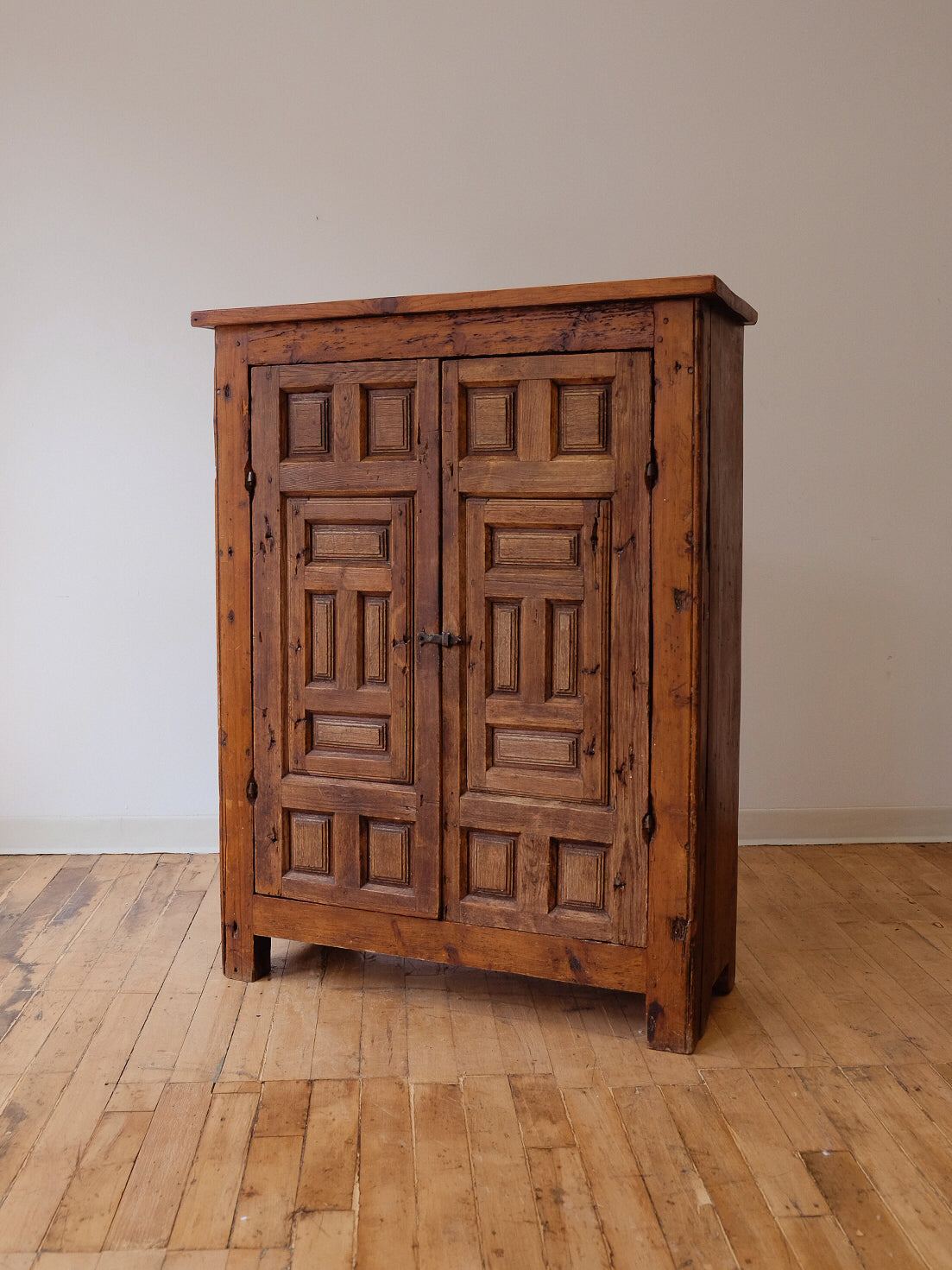 Carved Oak Cabinet