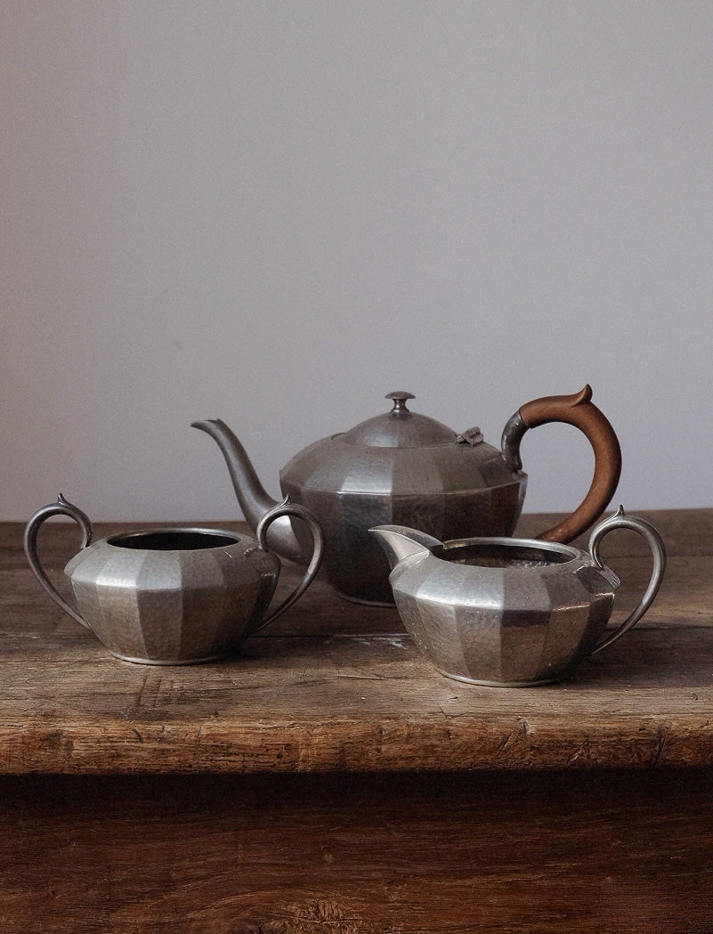 Pewter Tea Set