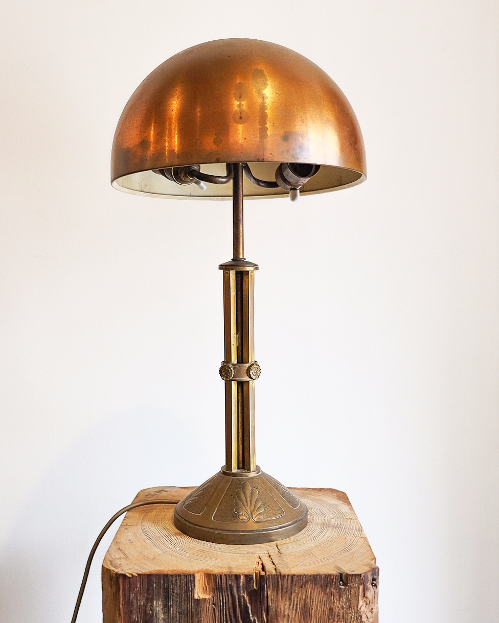 Copper Table Lamp