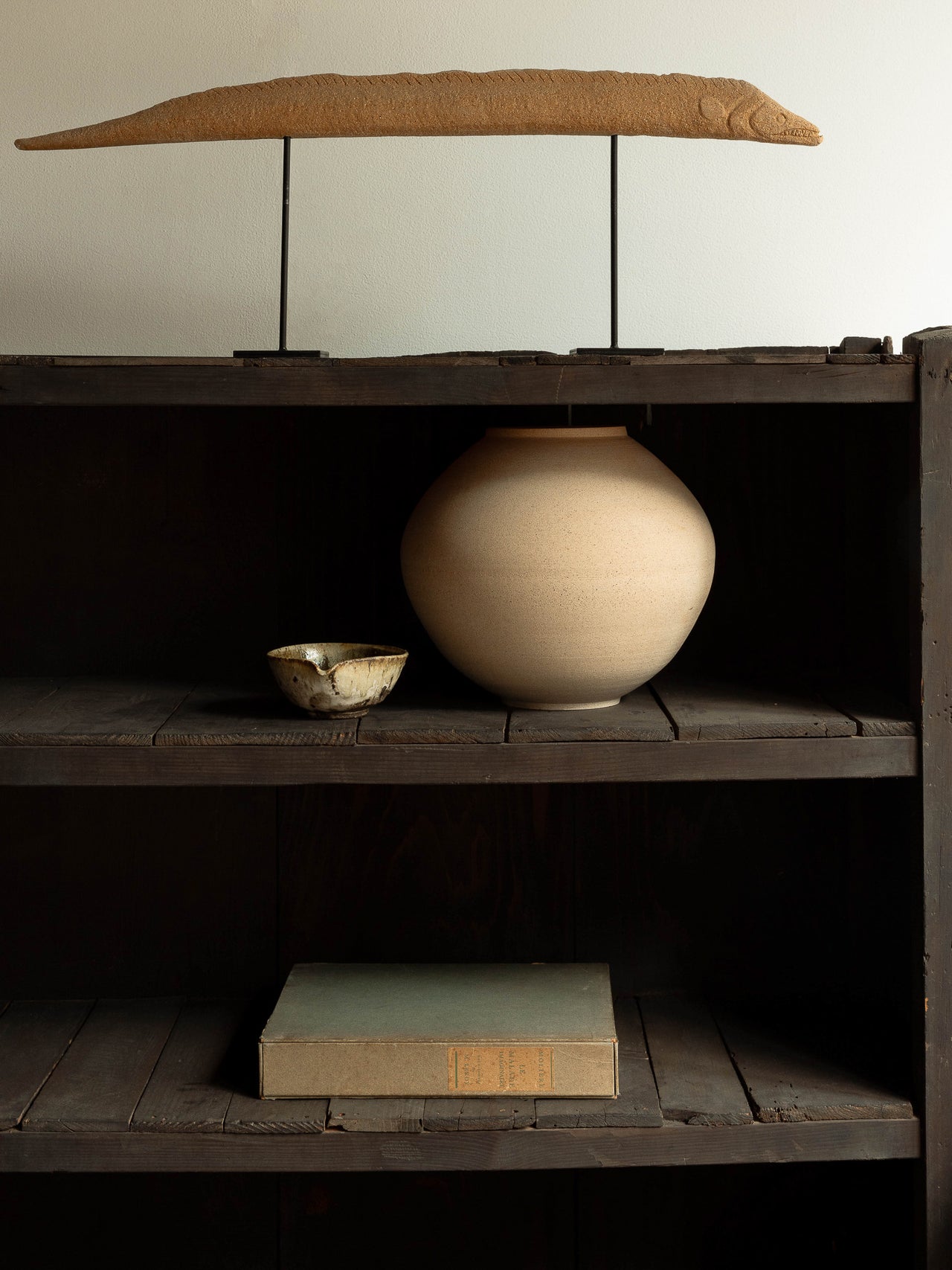 Large Tansu with Open Shelving