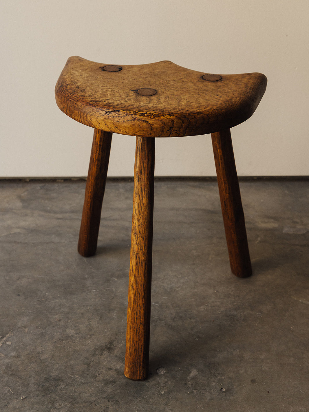 Wooden Saddle Stool