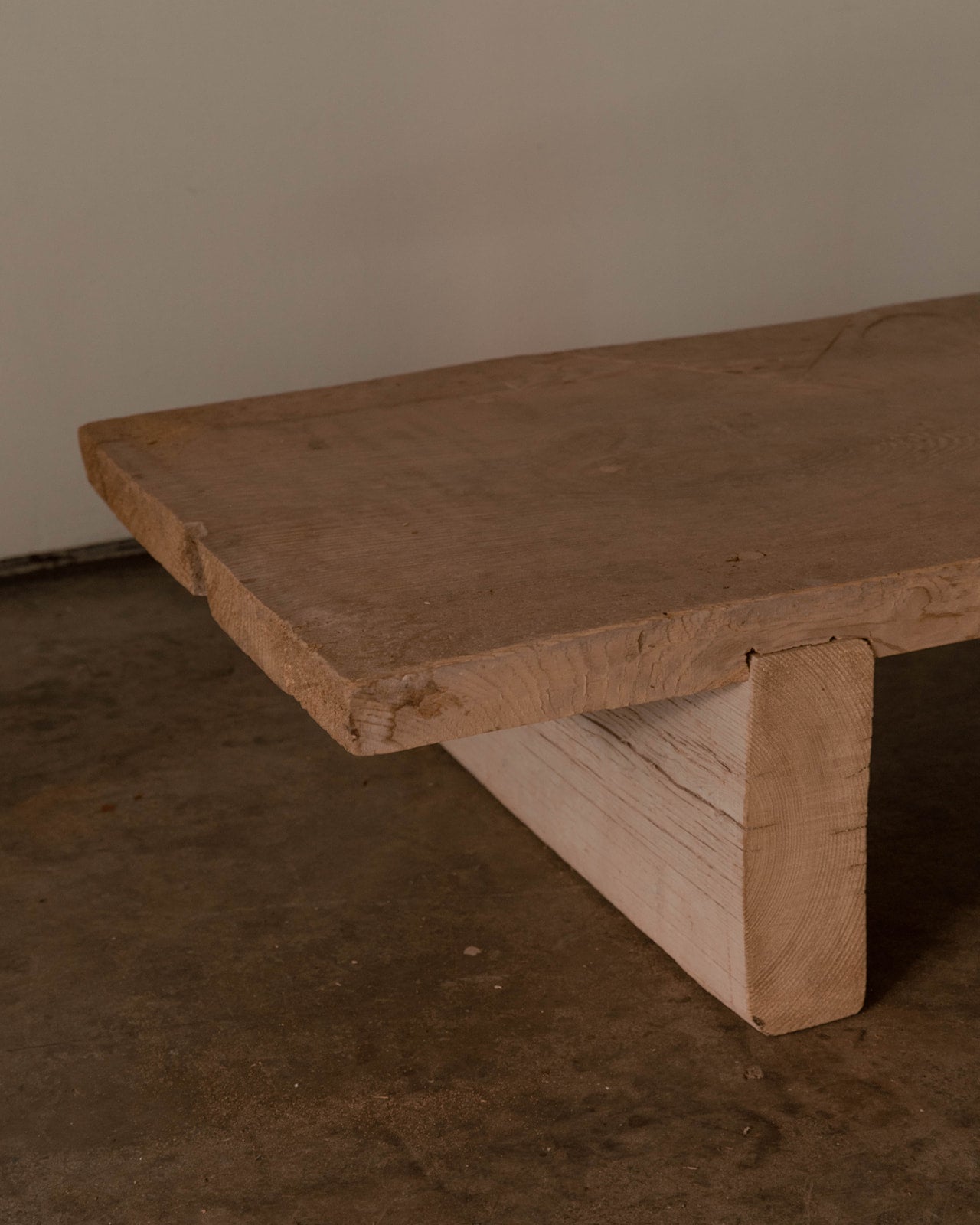 Primitive Wooden Coffee Table