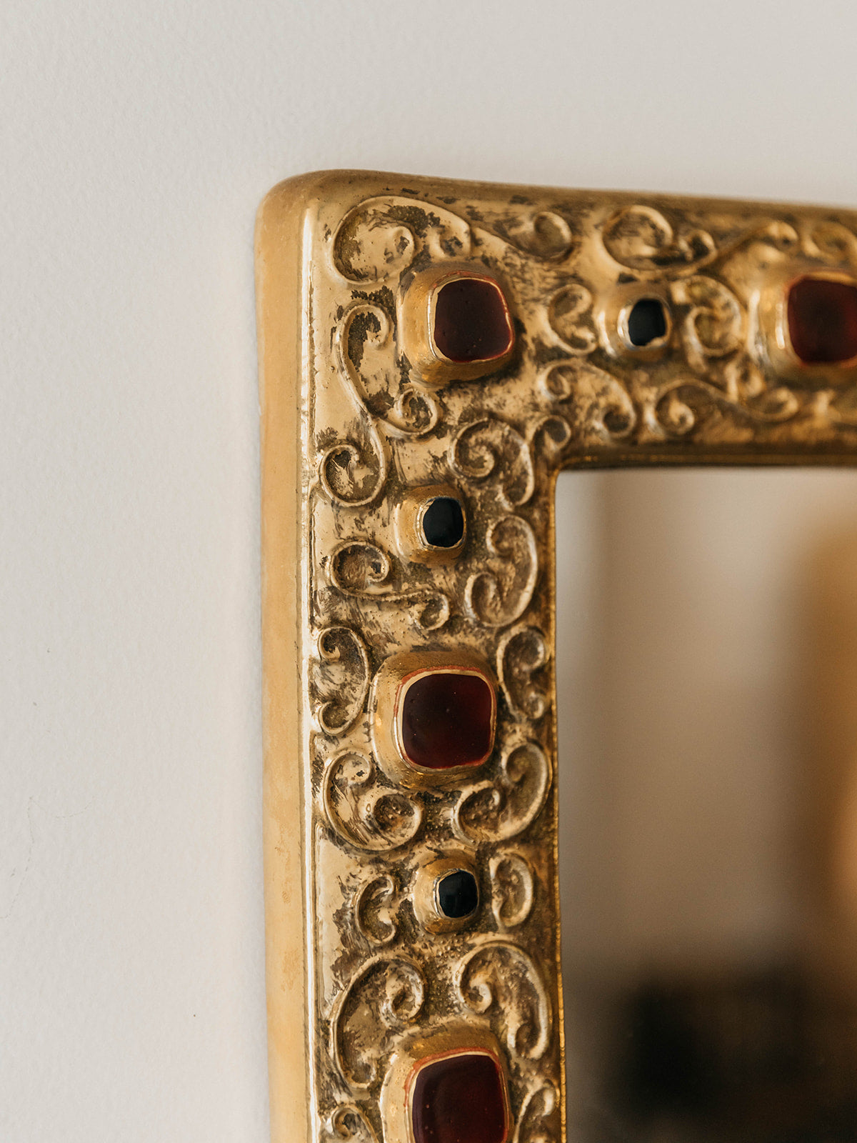 Red Jewel Mirror