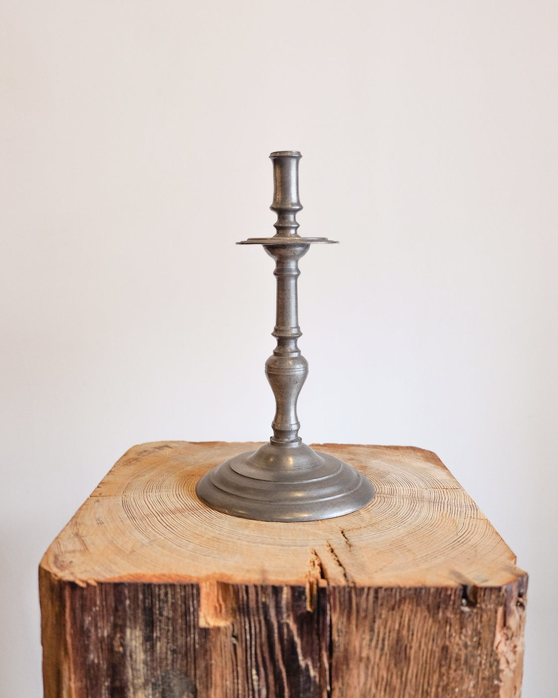 Pewter Candle Holder